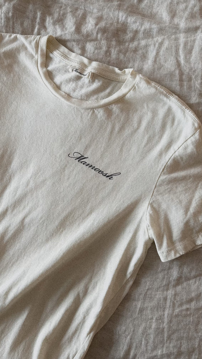 Vintage Boyfriend T : Snow