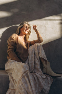Ocean Skirt : Golden Turmeric