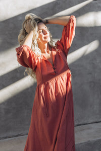 Leona Dress : Rose