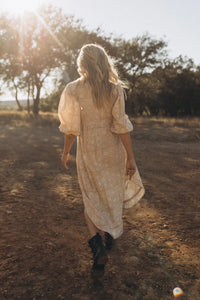 Leona Dress : Golden Tumeric
