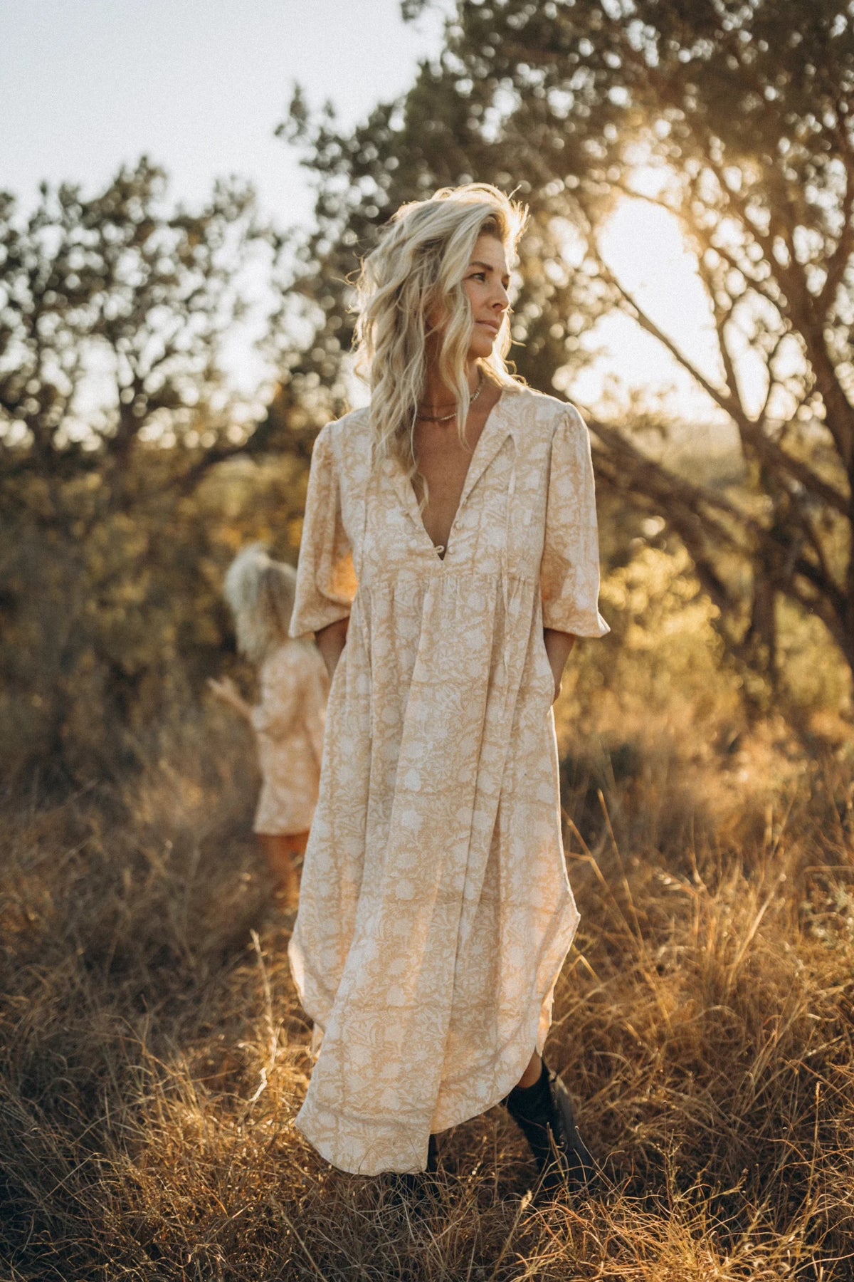 Leona Dress : Golden Tumeric