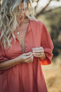 Leona Dress : Rose