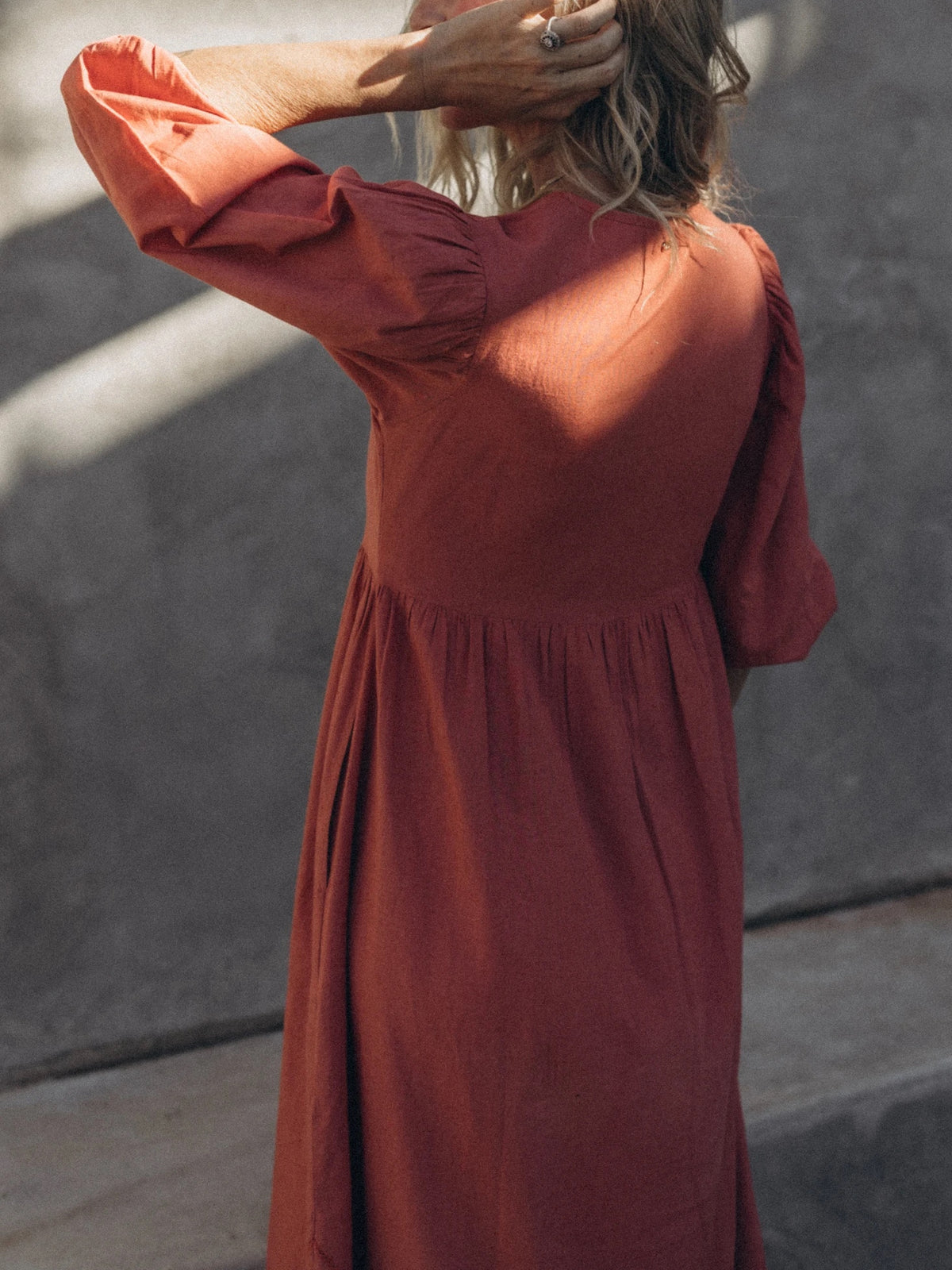Leona Dress : Rose