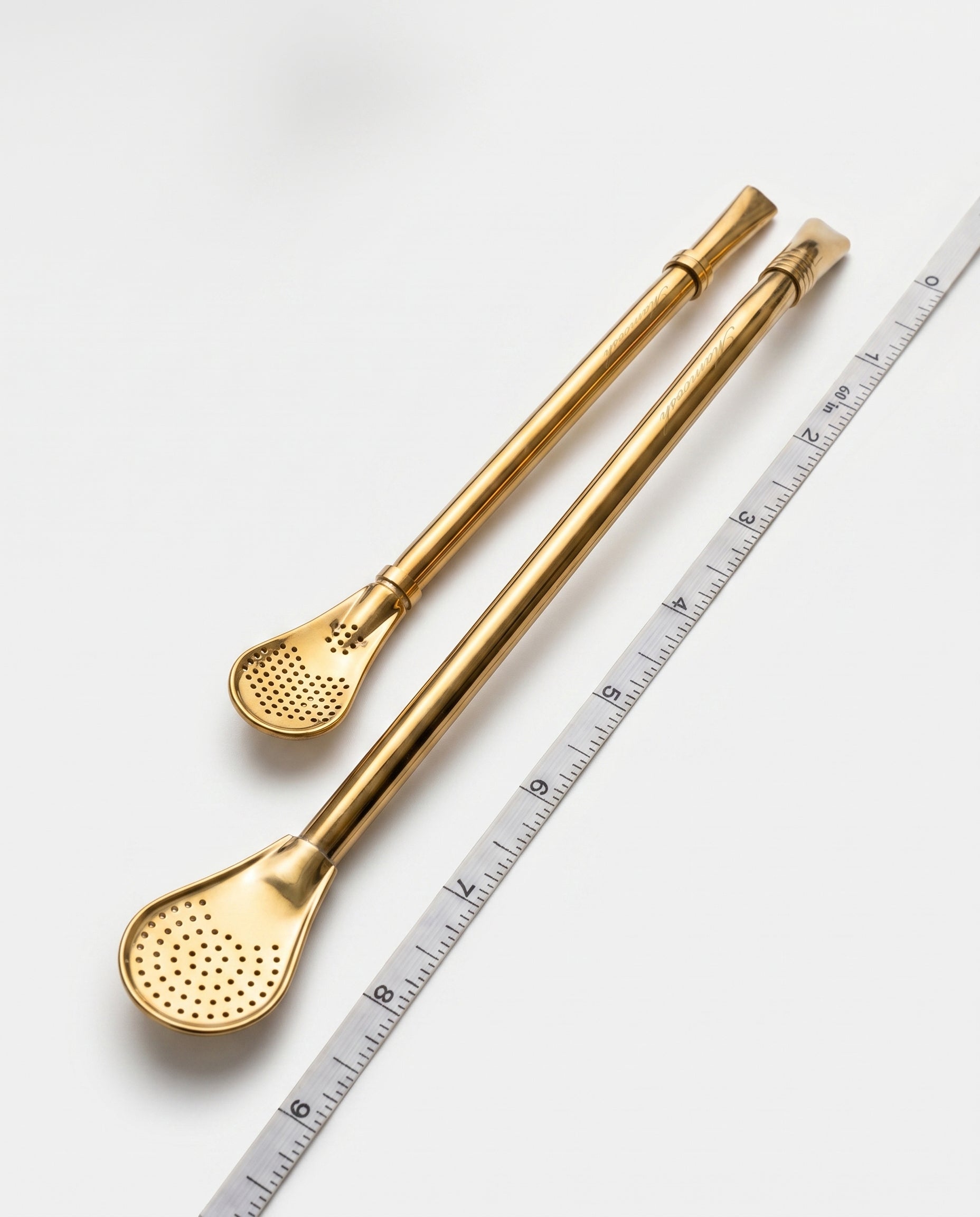 Bombilla Gold Straw