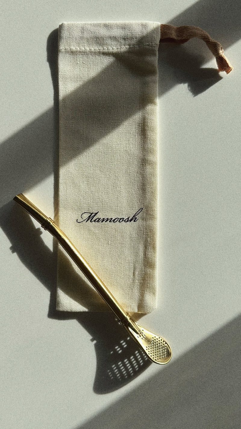 Bombilla Gold Straw