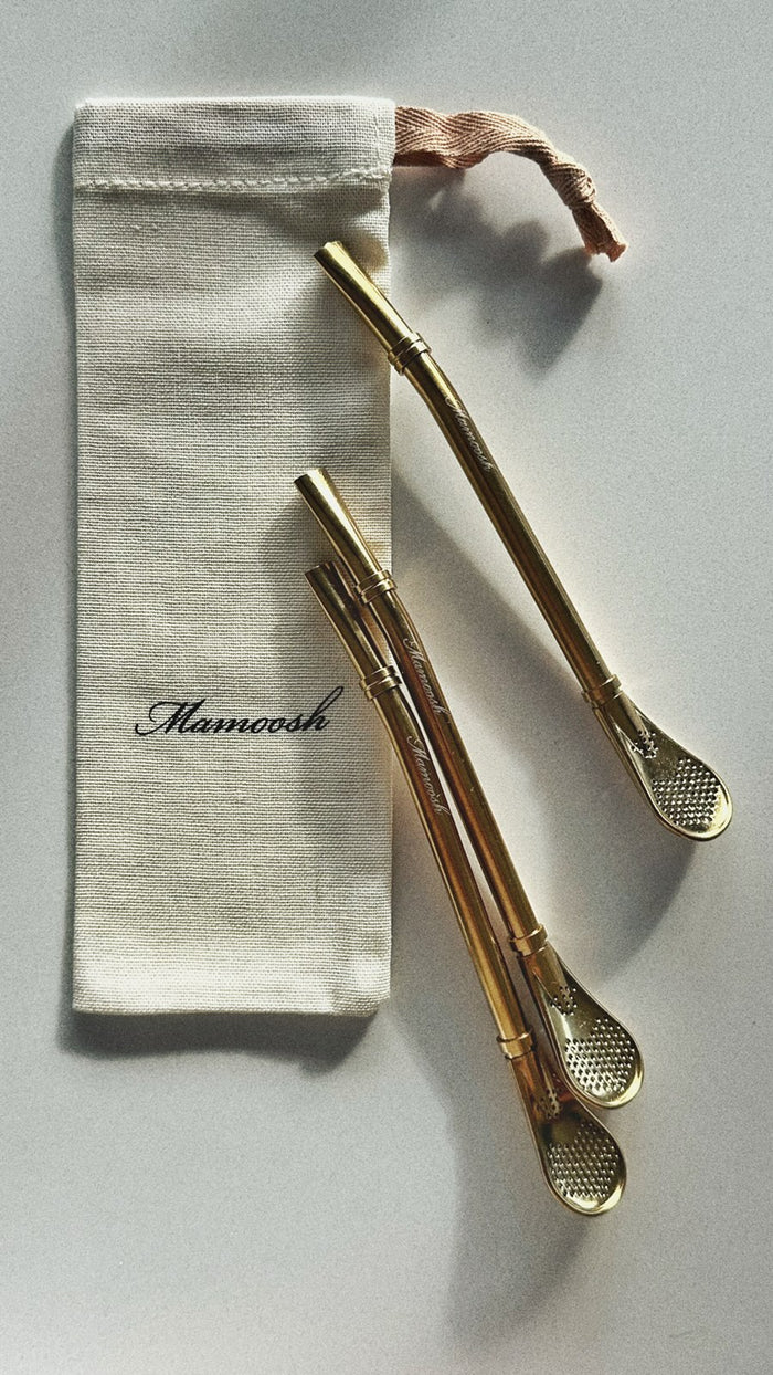 Bombilla Gold Straw