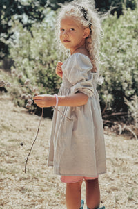 Adeline Girls Dress : Seafoam