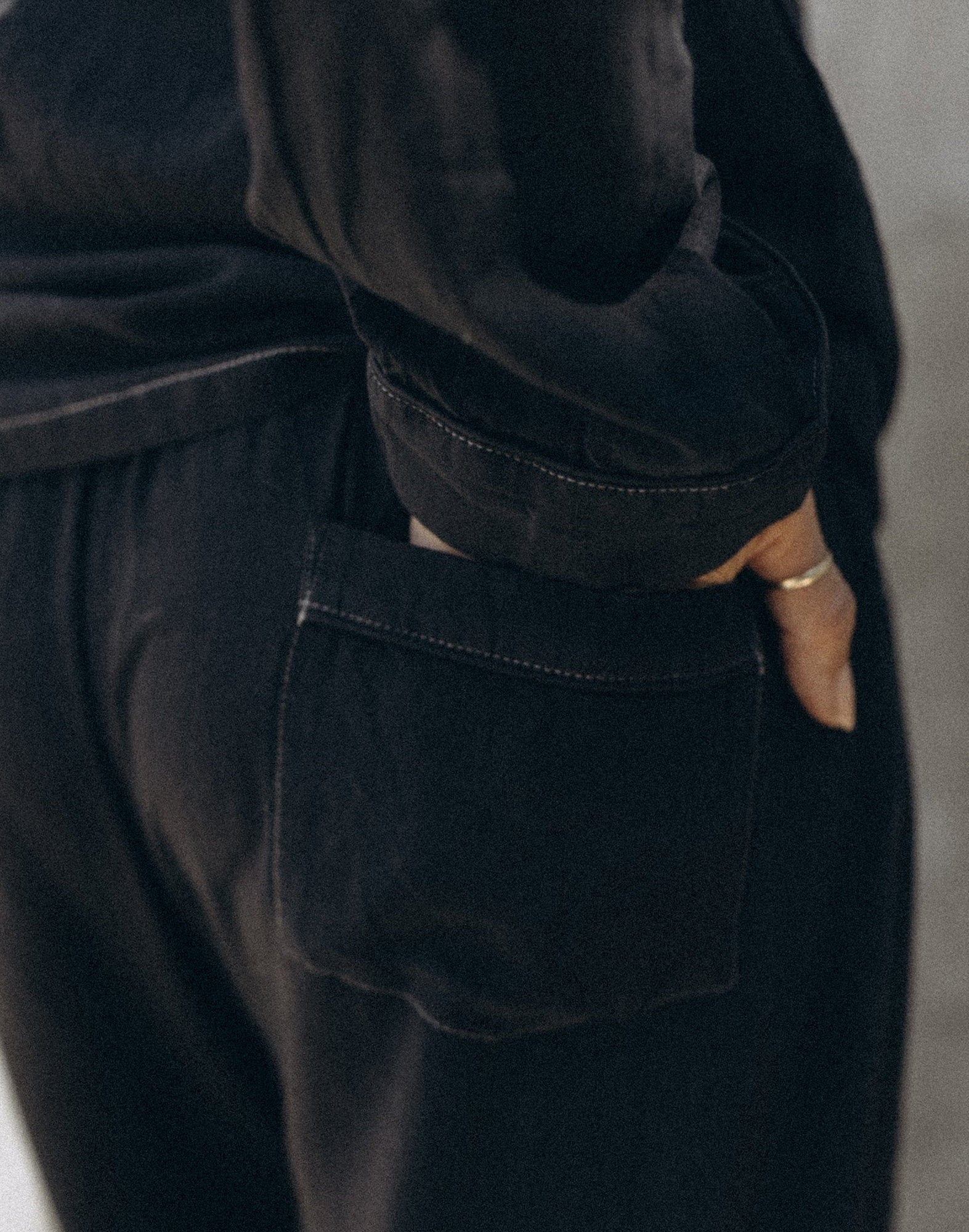 Noir Linen Pajamas