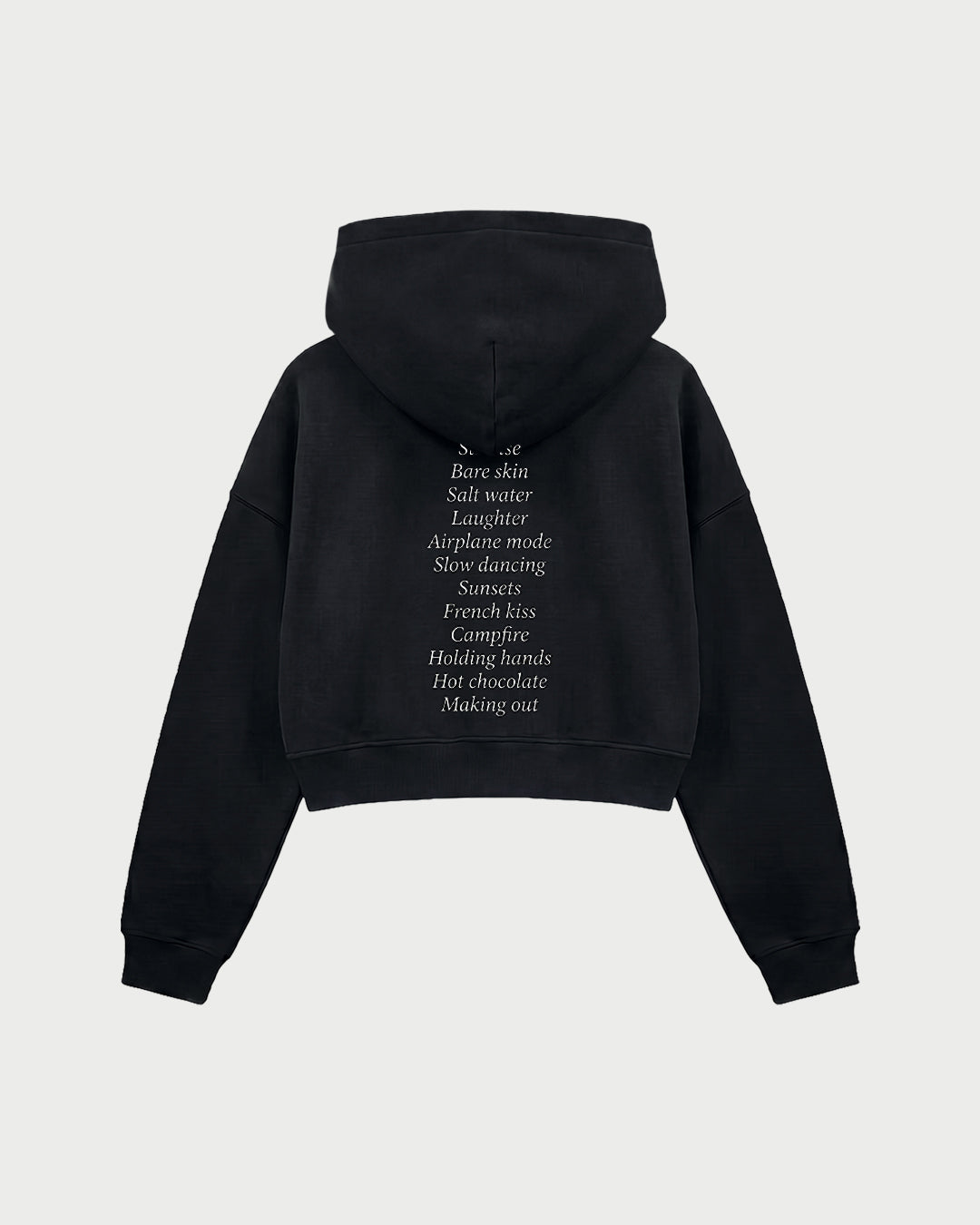 Cotton Sweatshirt - Noir