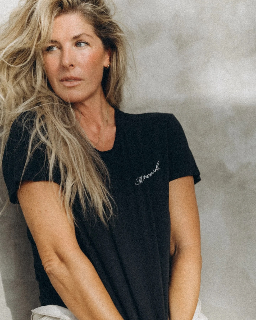 100% Cotton T-Shirt - Noir