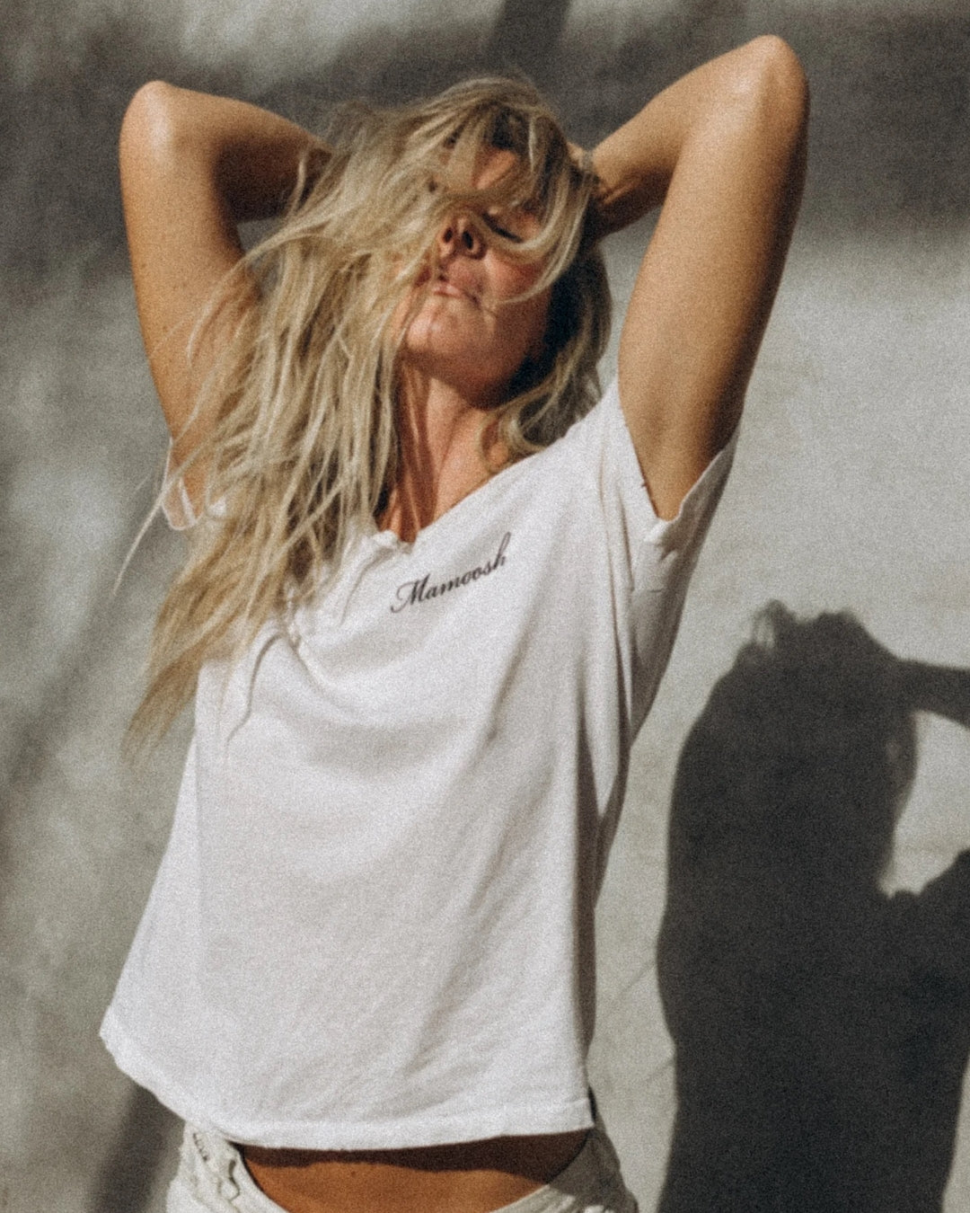 100% Cotton T-Shirt - Snow