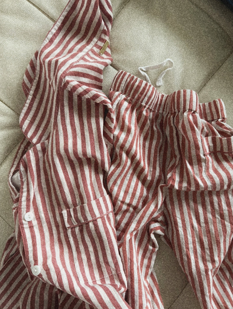 Kids Candy Cane Pajamas