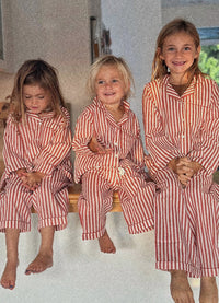 Kids Candy Cane Pajamas