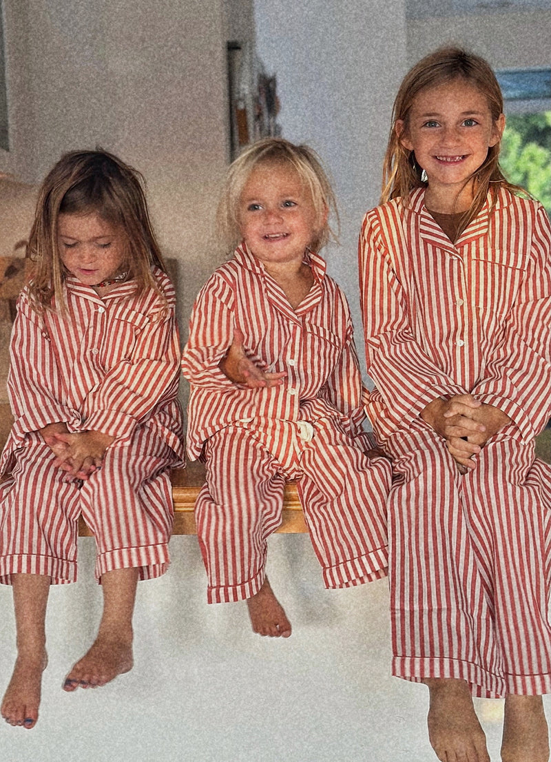 Kids Candy Cane Pajamas