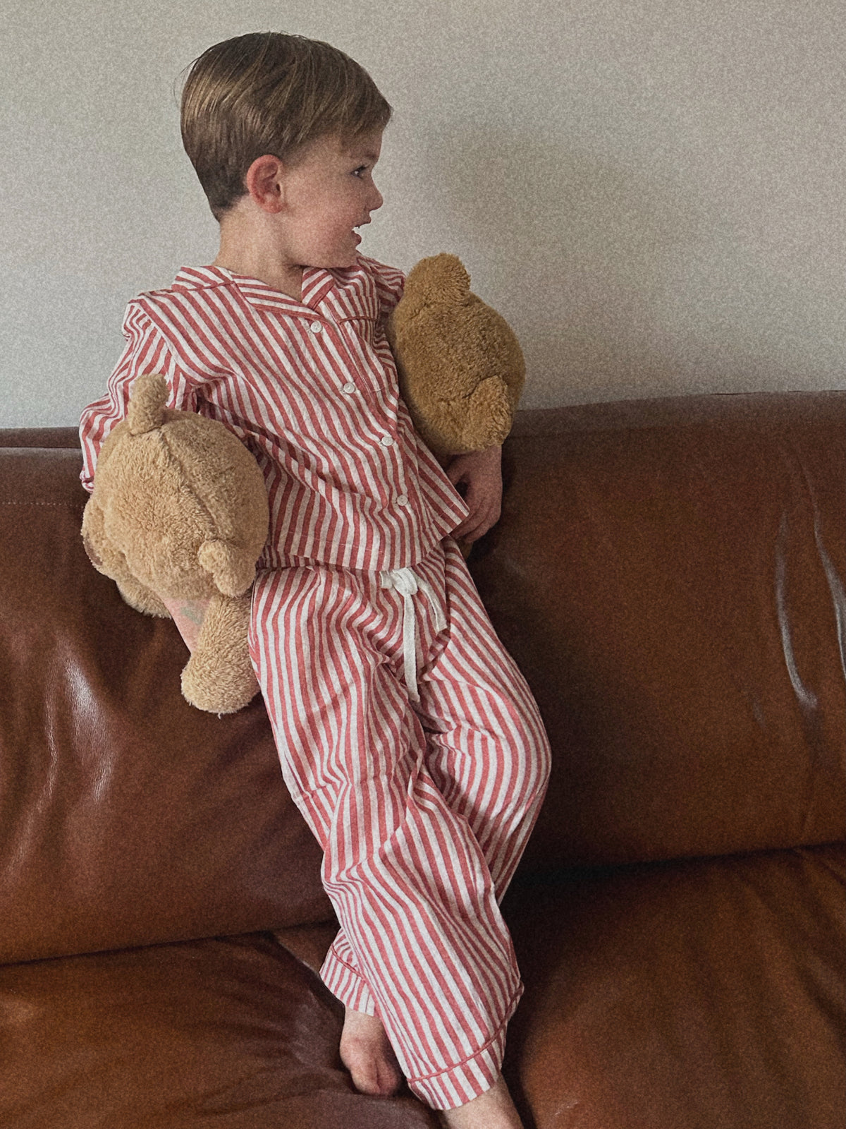 Kids Candy Cane Pajamas