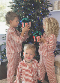 Kids Candy Cane Pajamas