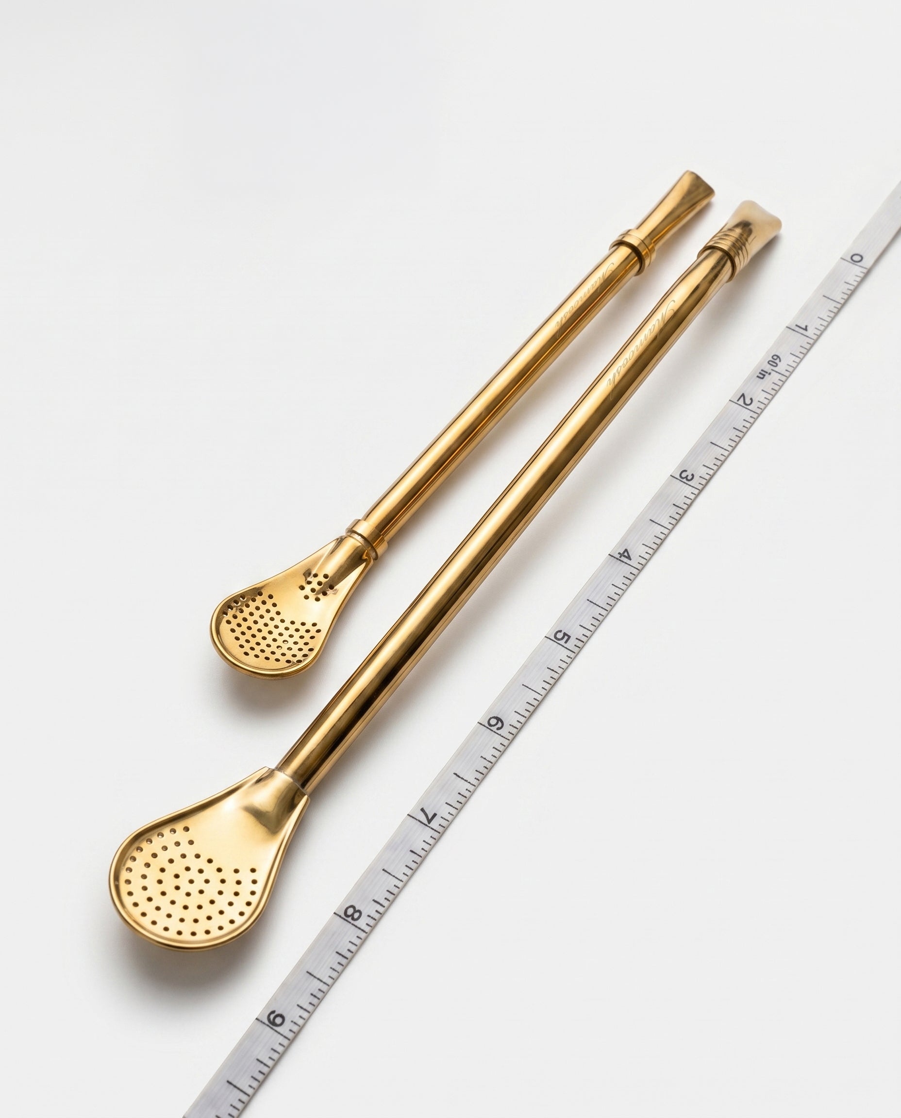 Bombilla Gold Straw